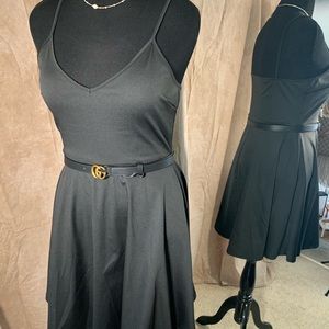 Black Skater Dress